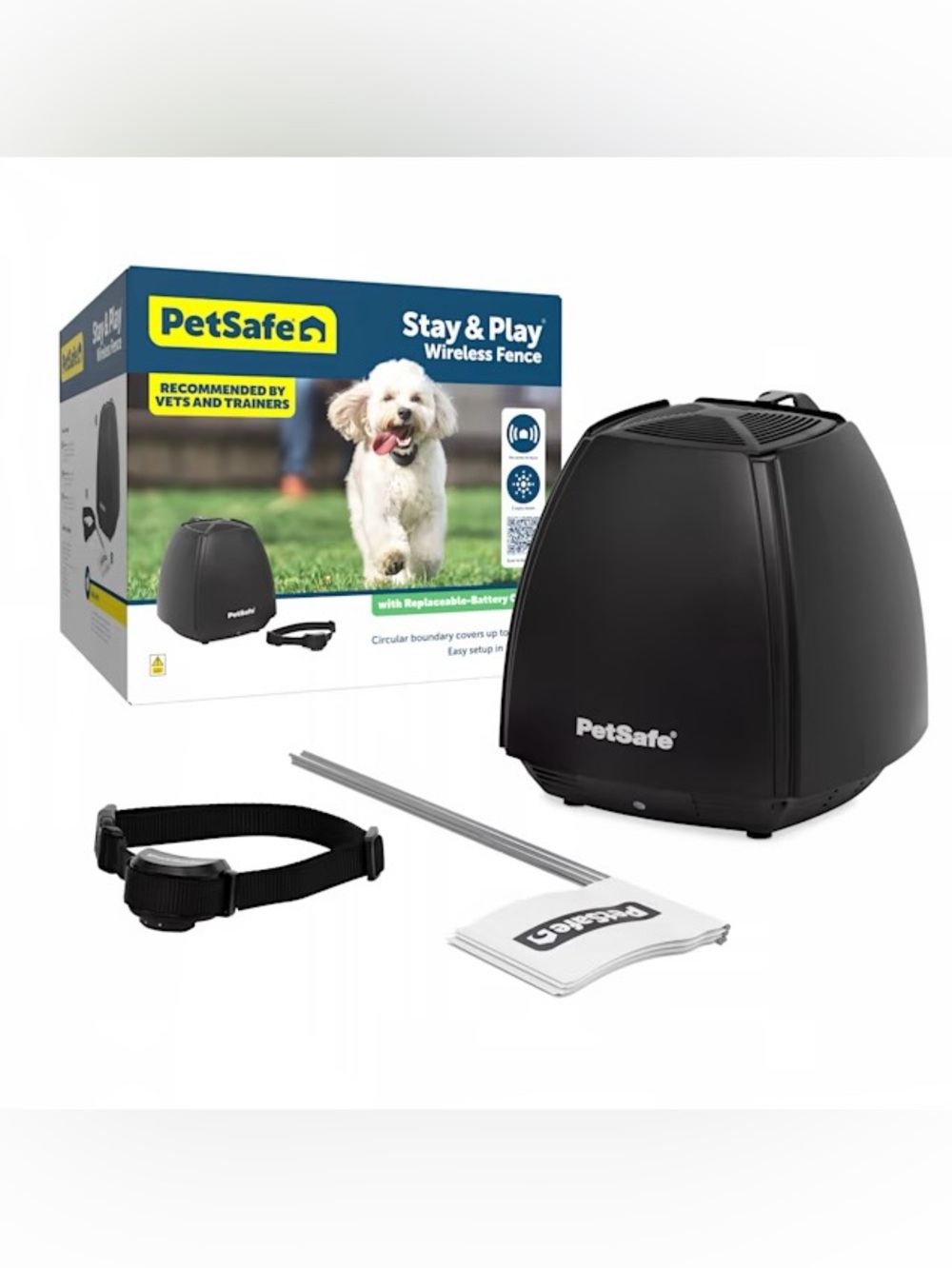 PetSafe Stay & Play Stubborn Wireless Fence Receiver Collar for Dogs NEW NO BOX